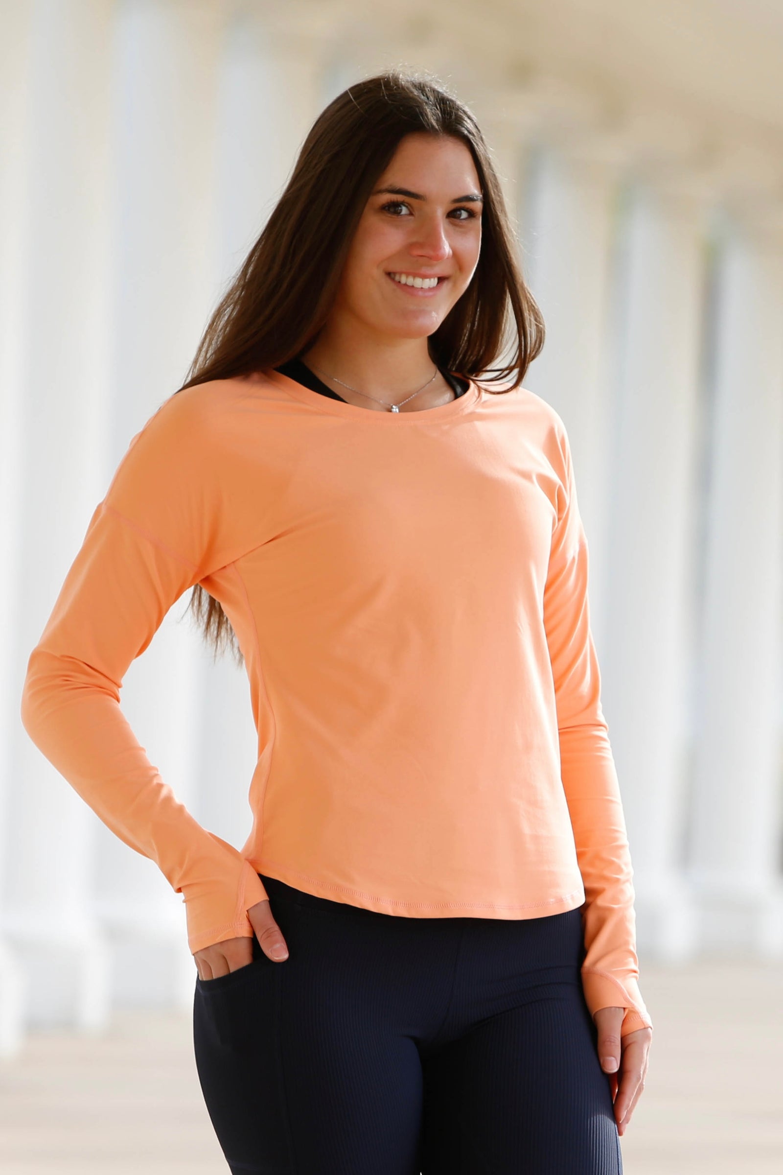 Aspin Long Sleeve (orange crème)