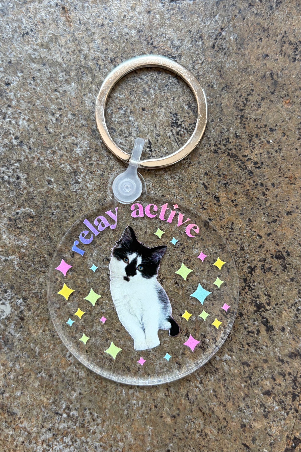 Cat keychain