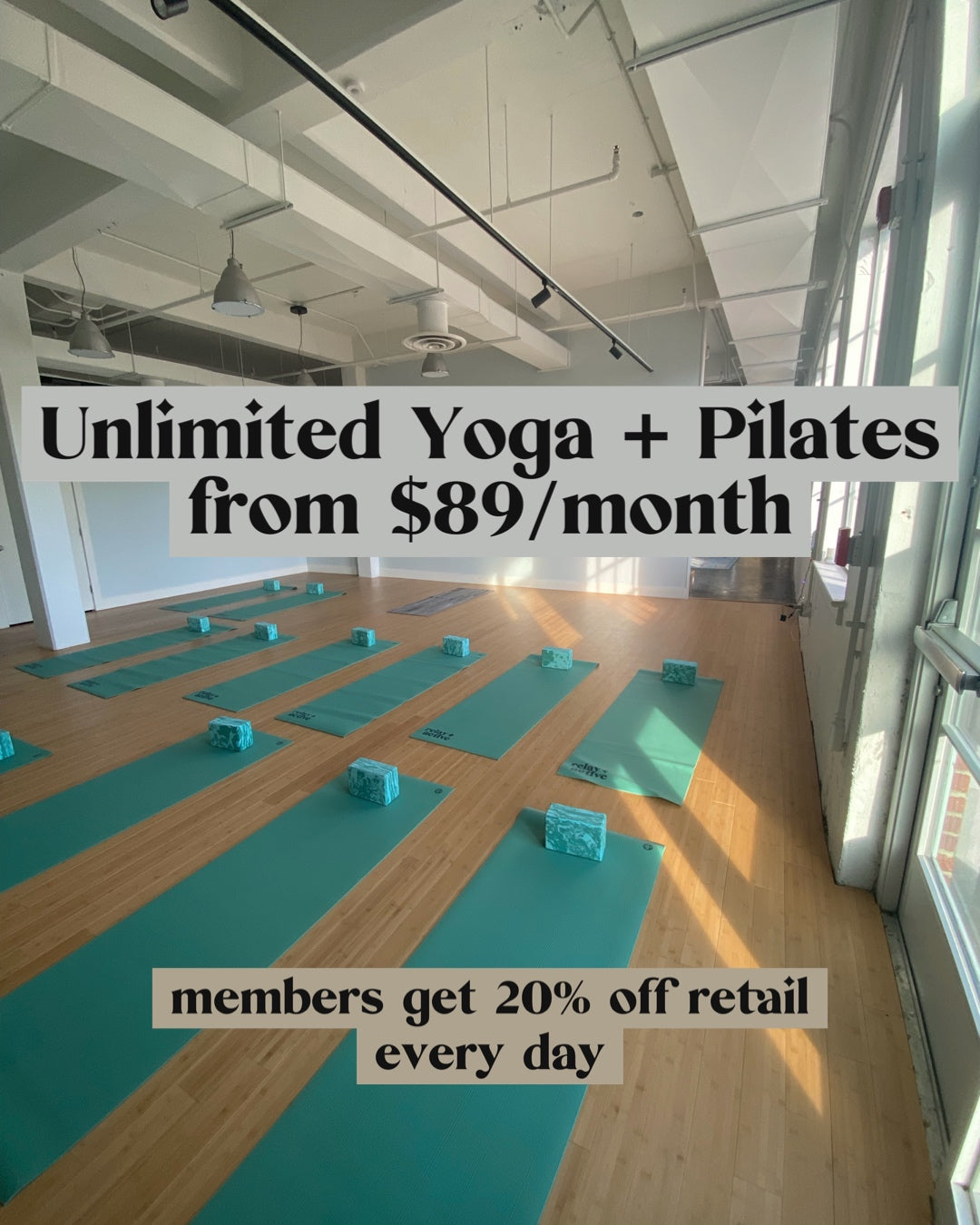 Unlimited Yoga + Pilates Membership