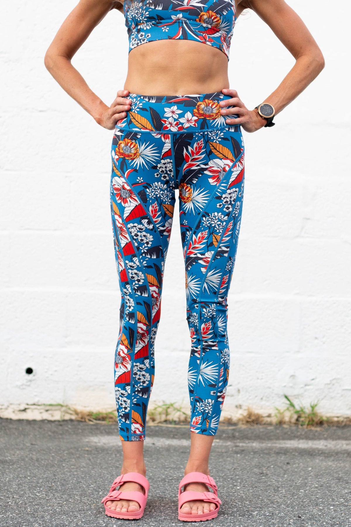 Hayley Leggings (tropical) -- FINAL SALE