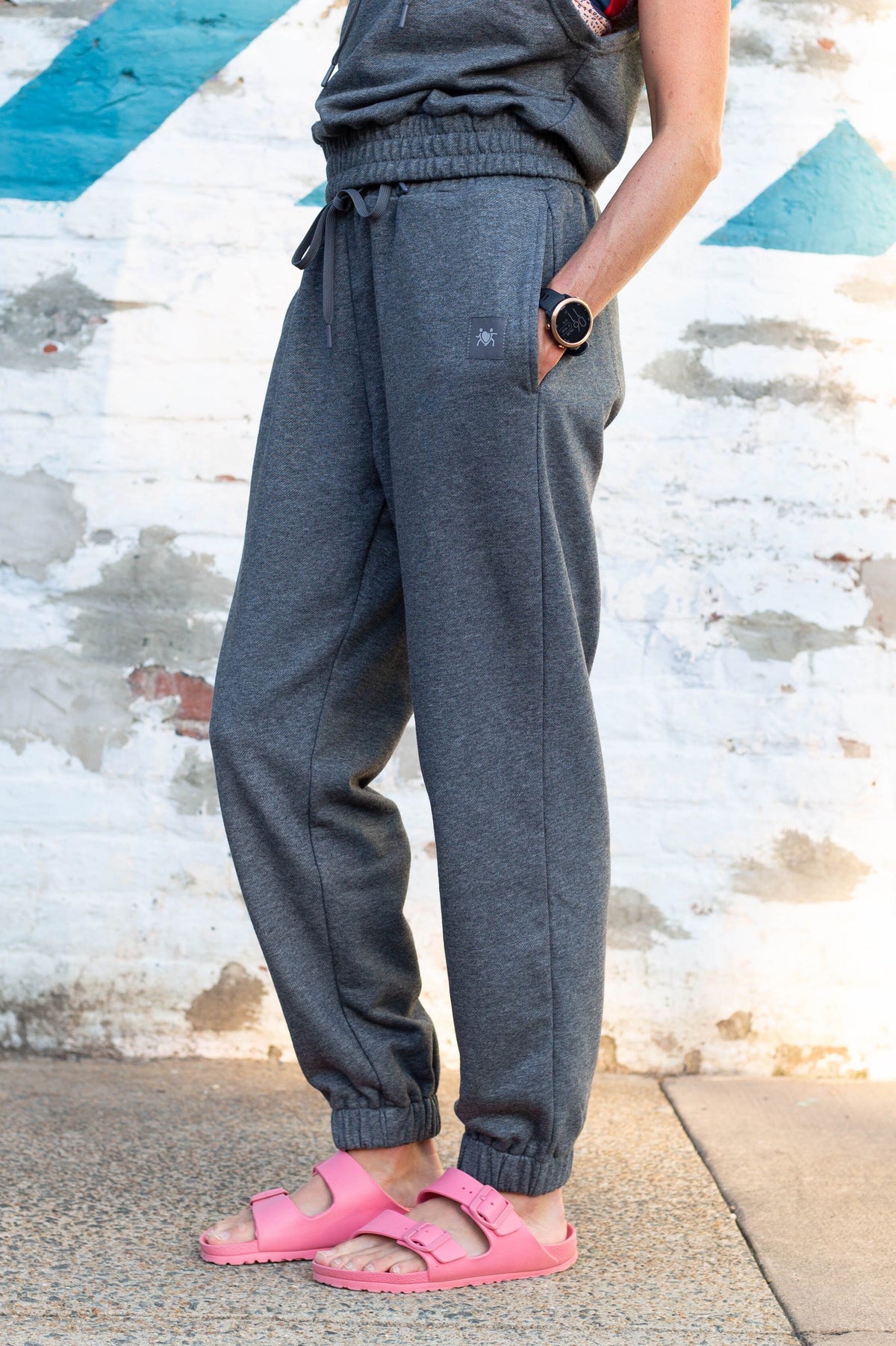 Team Joggers (washed black)