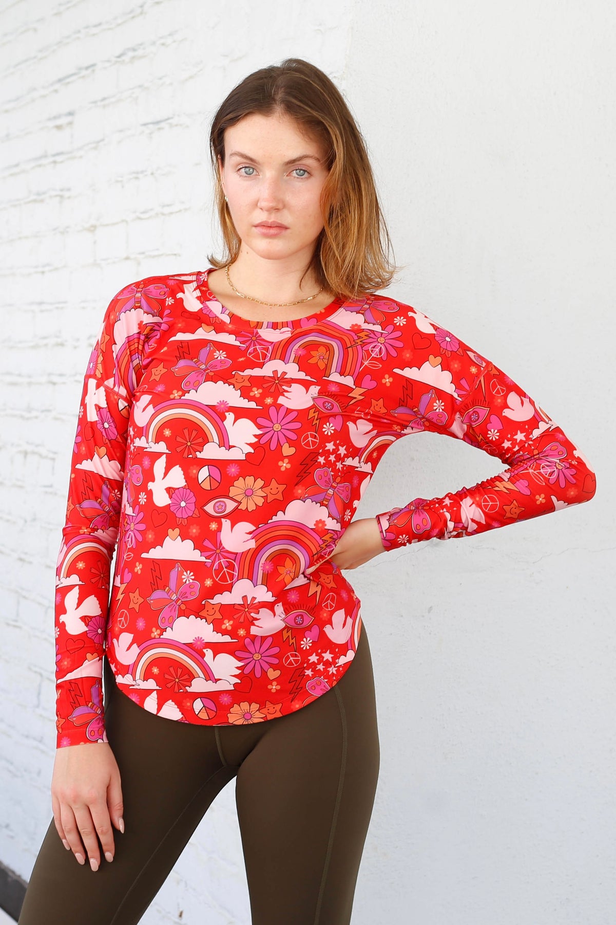 St. Clair Long Sleeve (black floral)