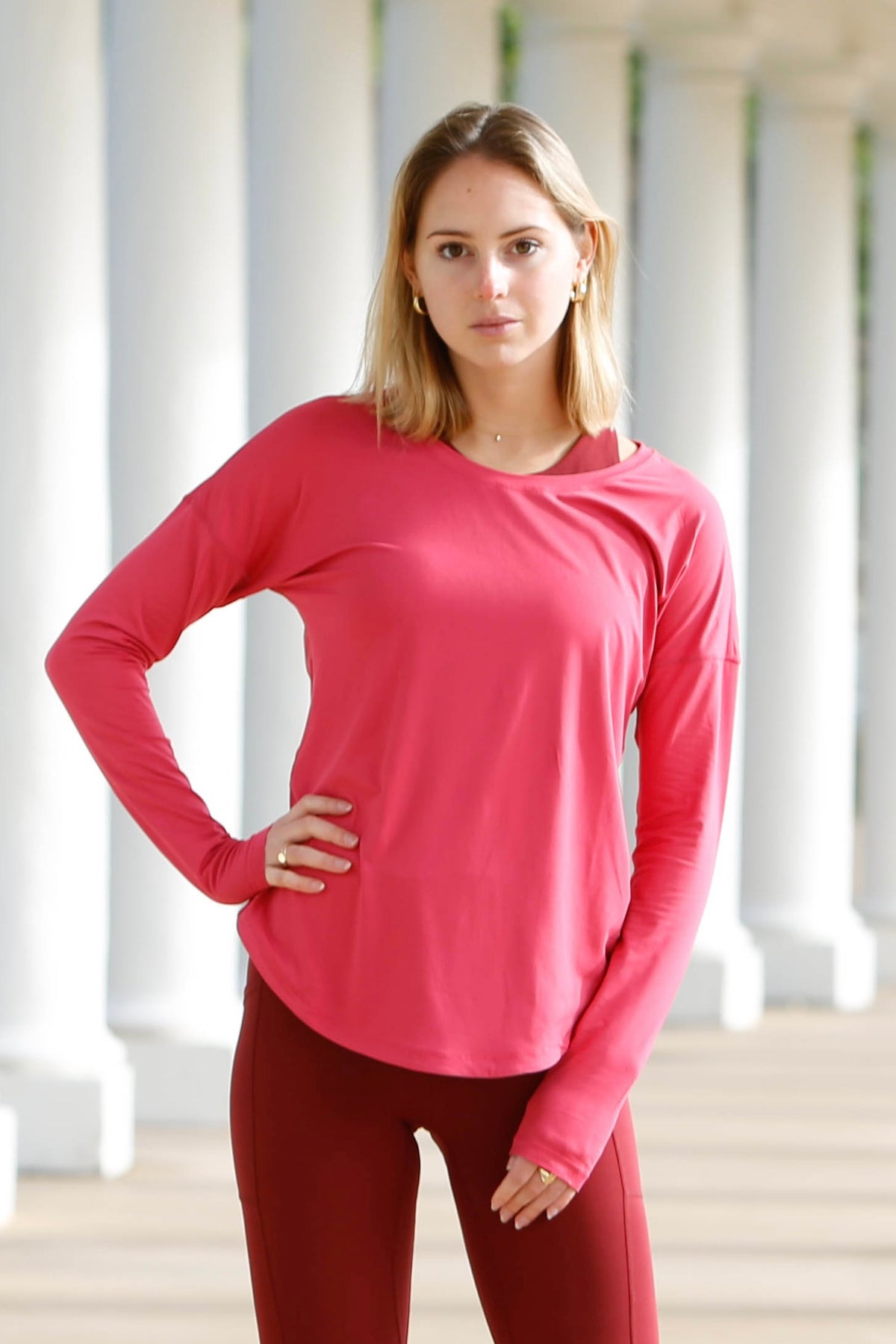 St. Clair Long Sleeve (raspberry)