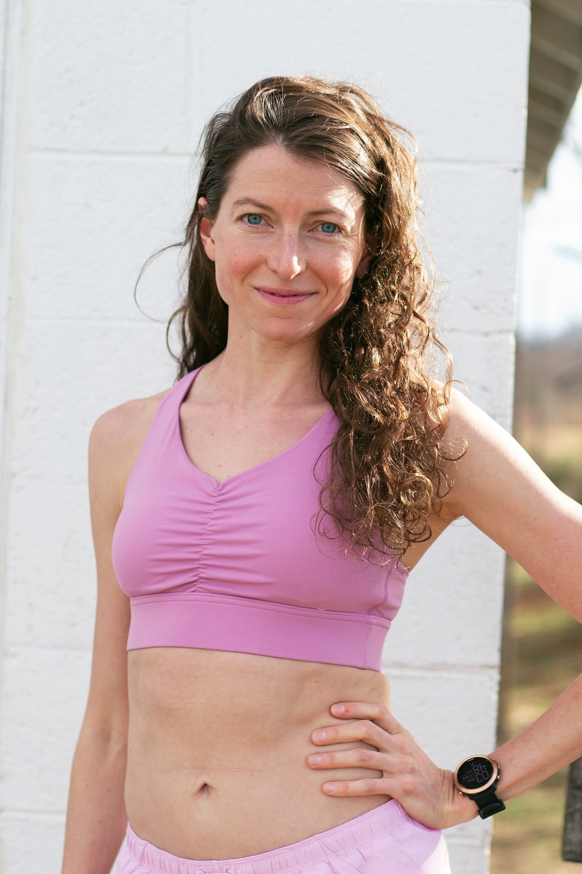 Brooklyn Run Bra (orchid) -- FINAL SALE