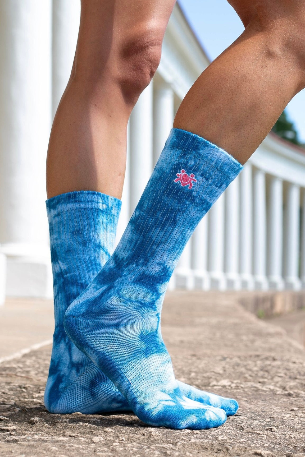 Tie-Dye Socks (Blue)