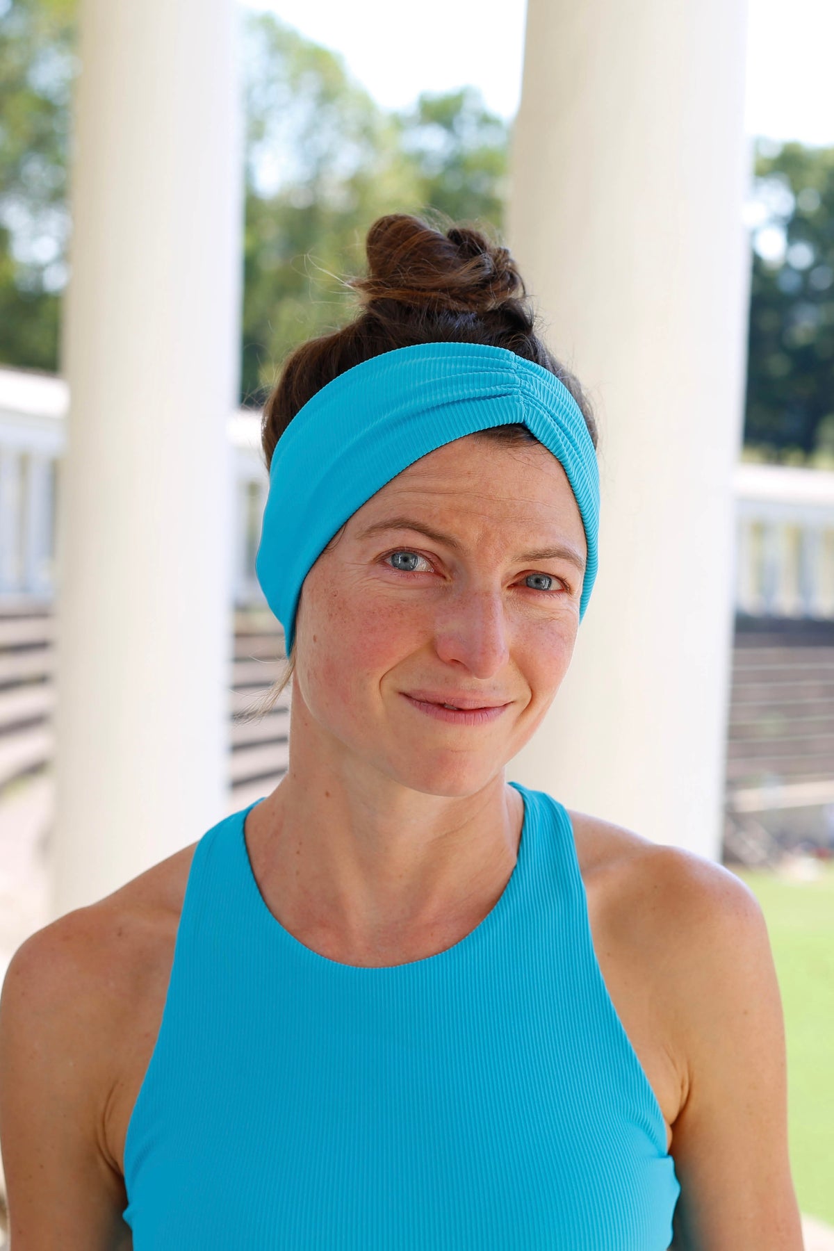 Ribbed Essentials Grippy Headband (marina)
