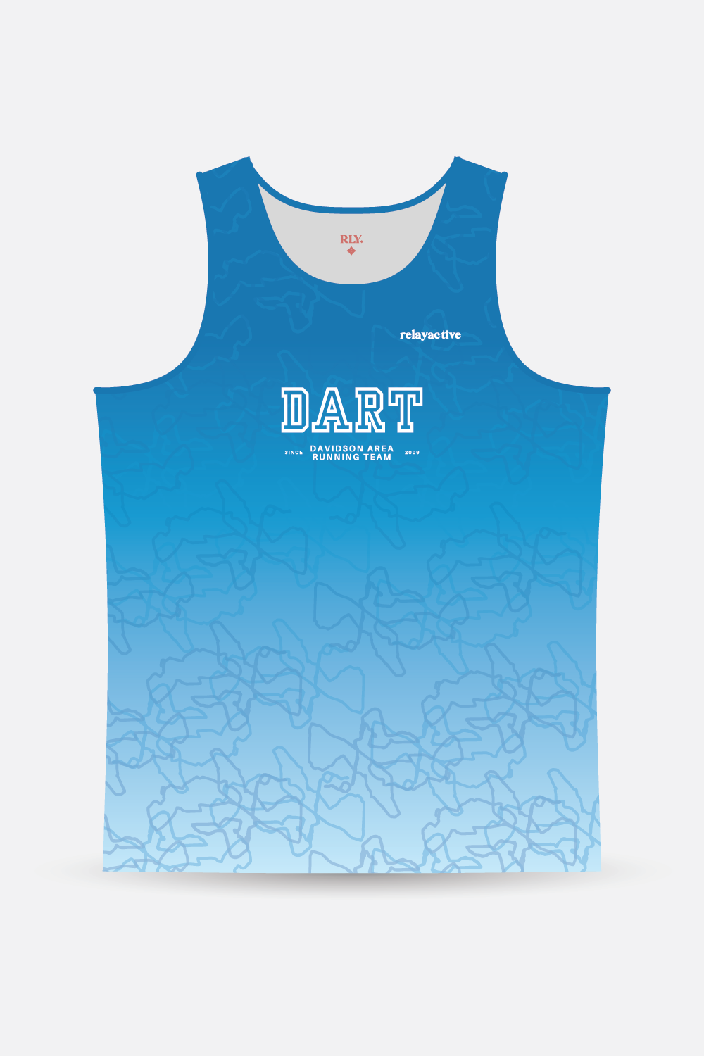 Pre-Order: Davidson Area Running Team Performance Singlet