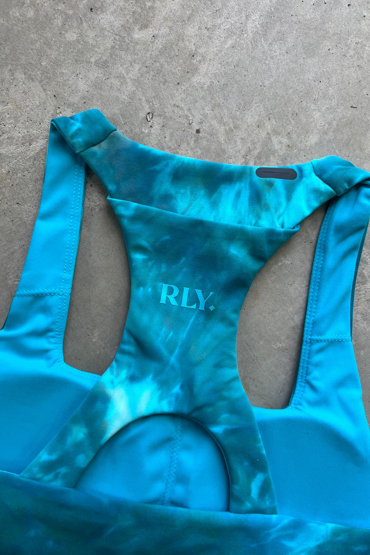 Cleo Pocket Bra (lagoon tie-dye)