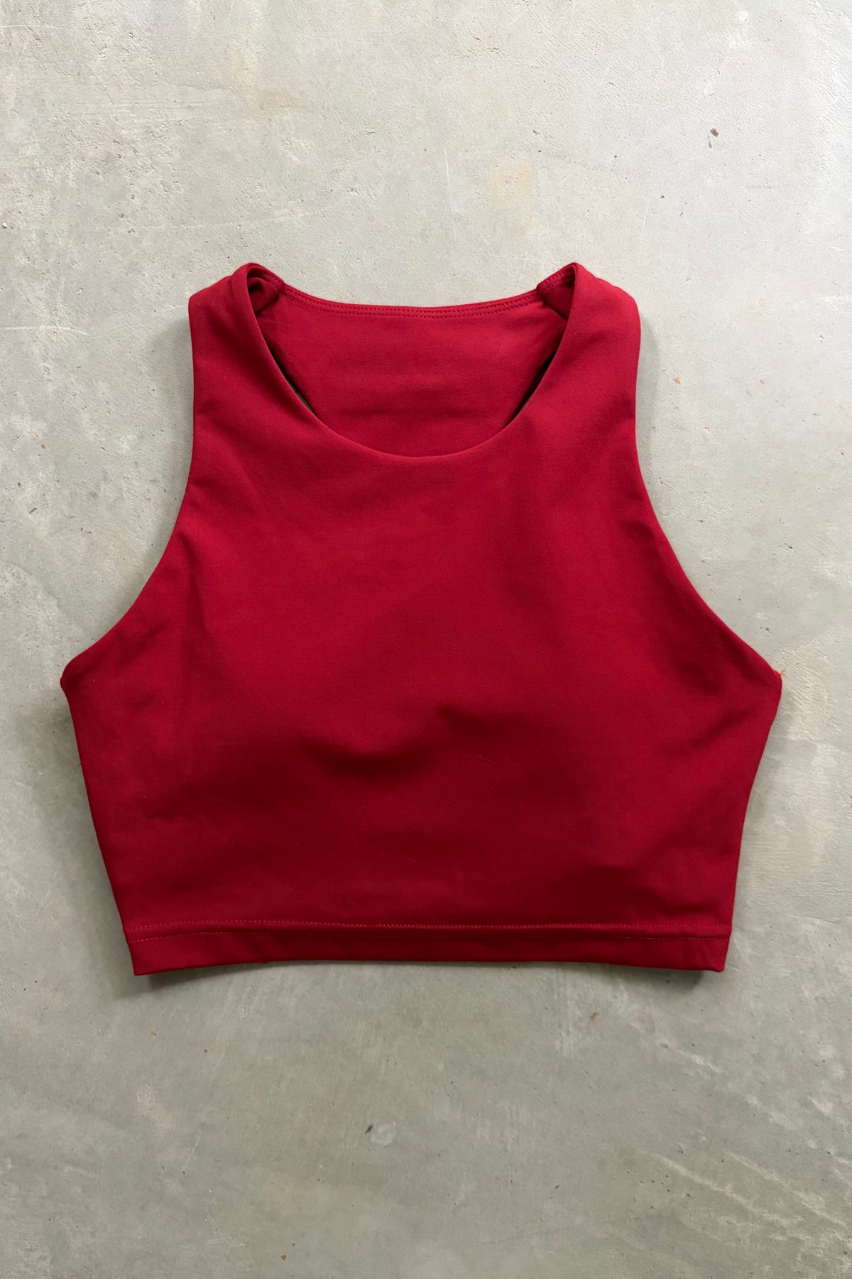 Kella Pocket Crop Top (candy apple)