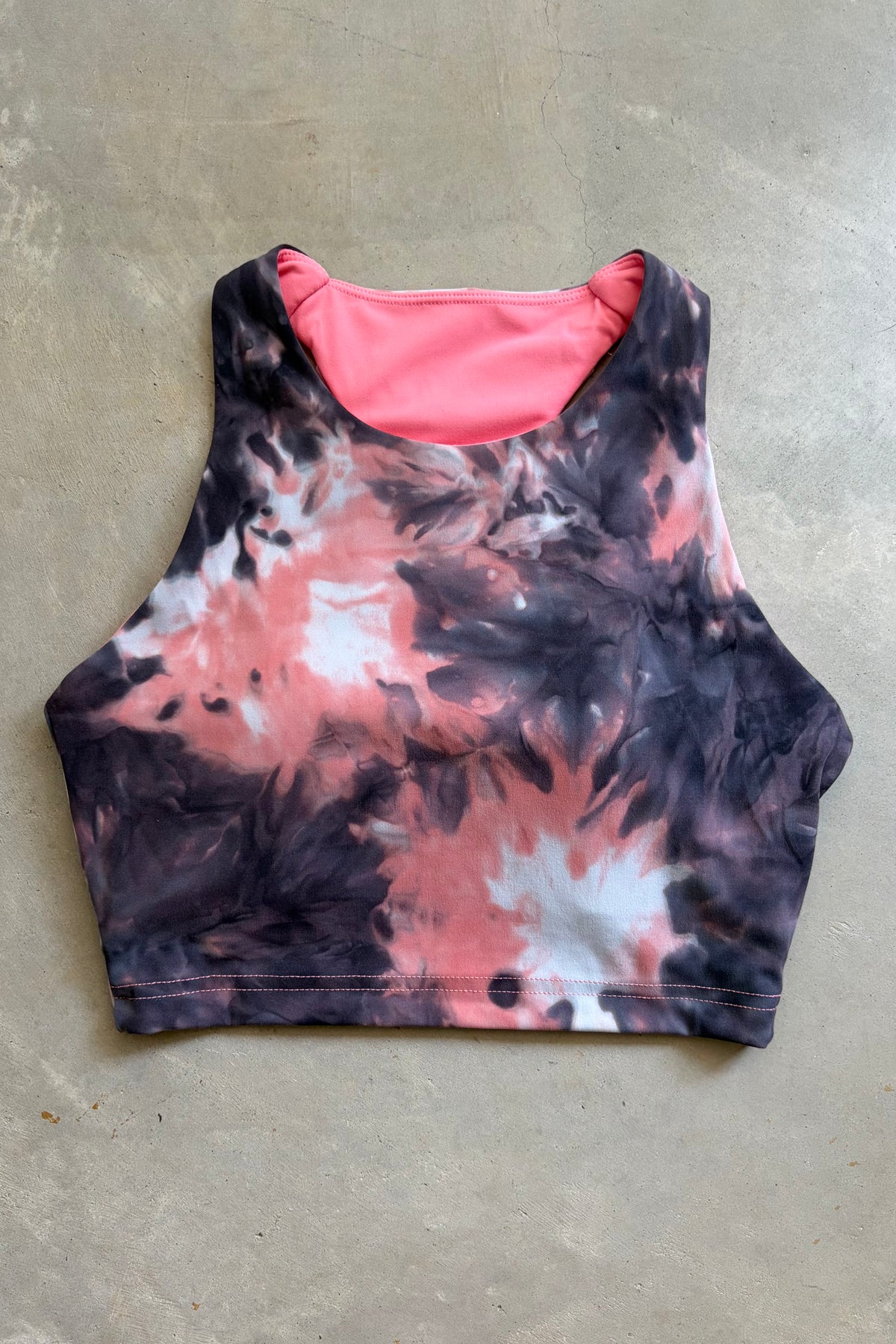 Kella Pocket Crop Top (rose quartz)