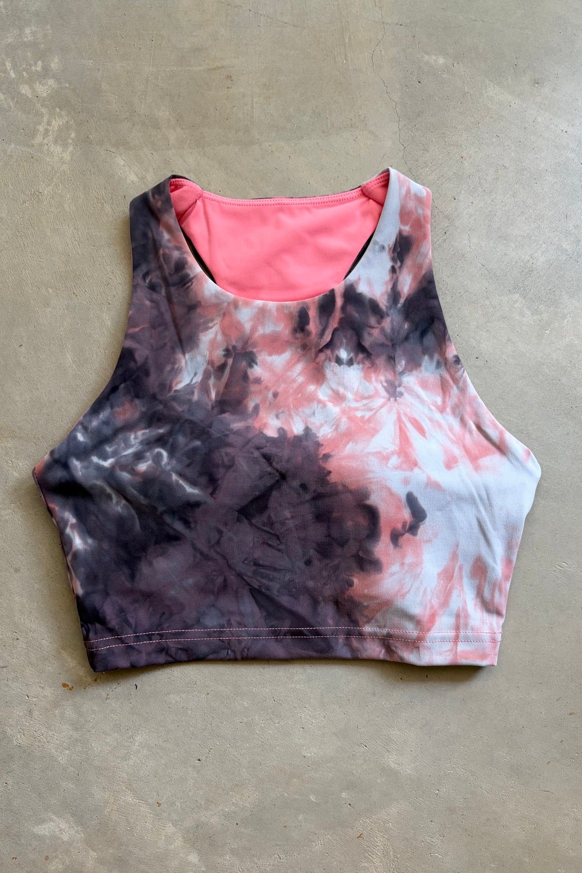 Kella Pocket Crop Top (rose quartz)