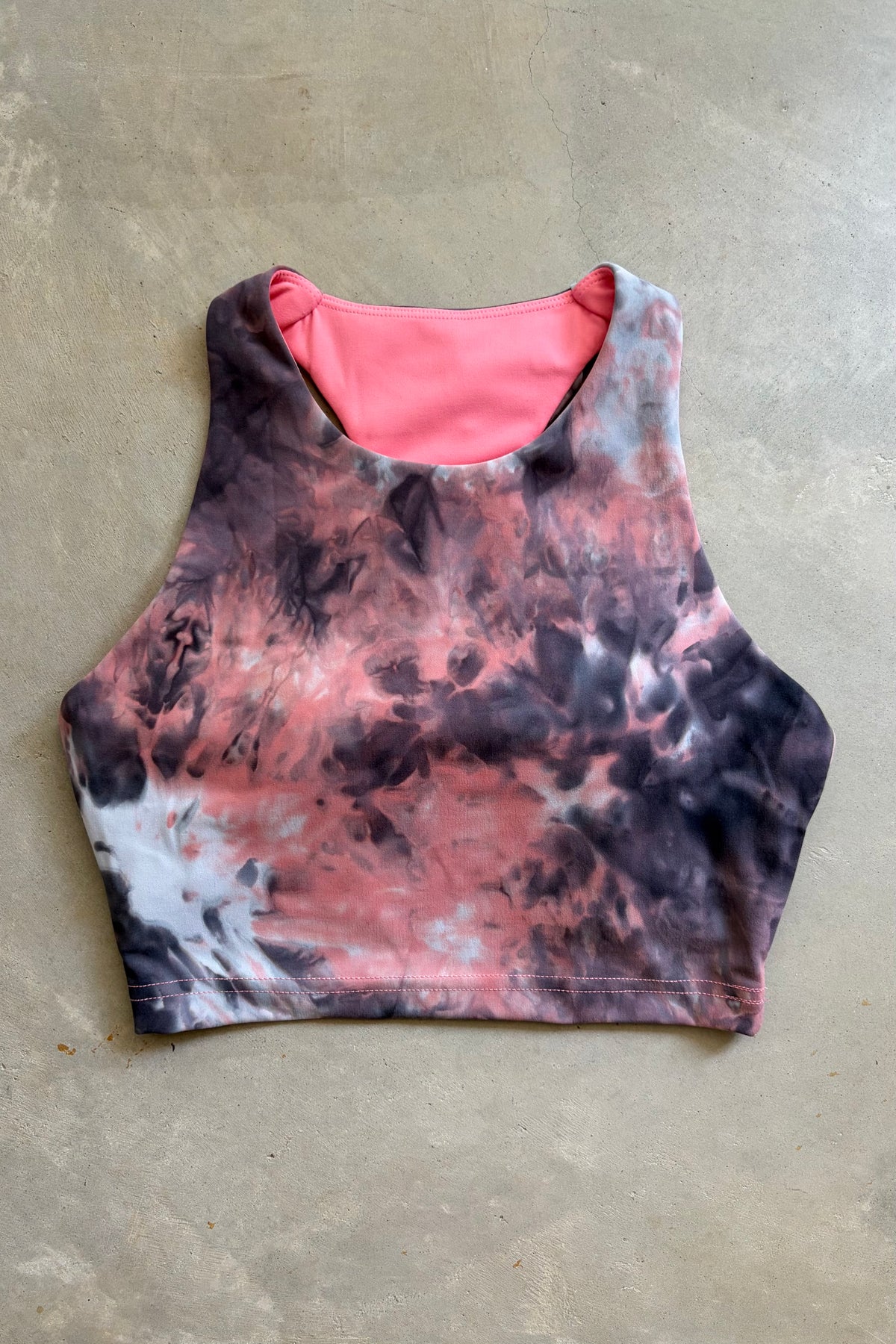 Kella Pocket Crop Top (rose quartz)