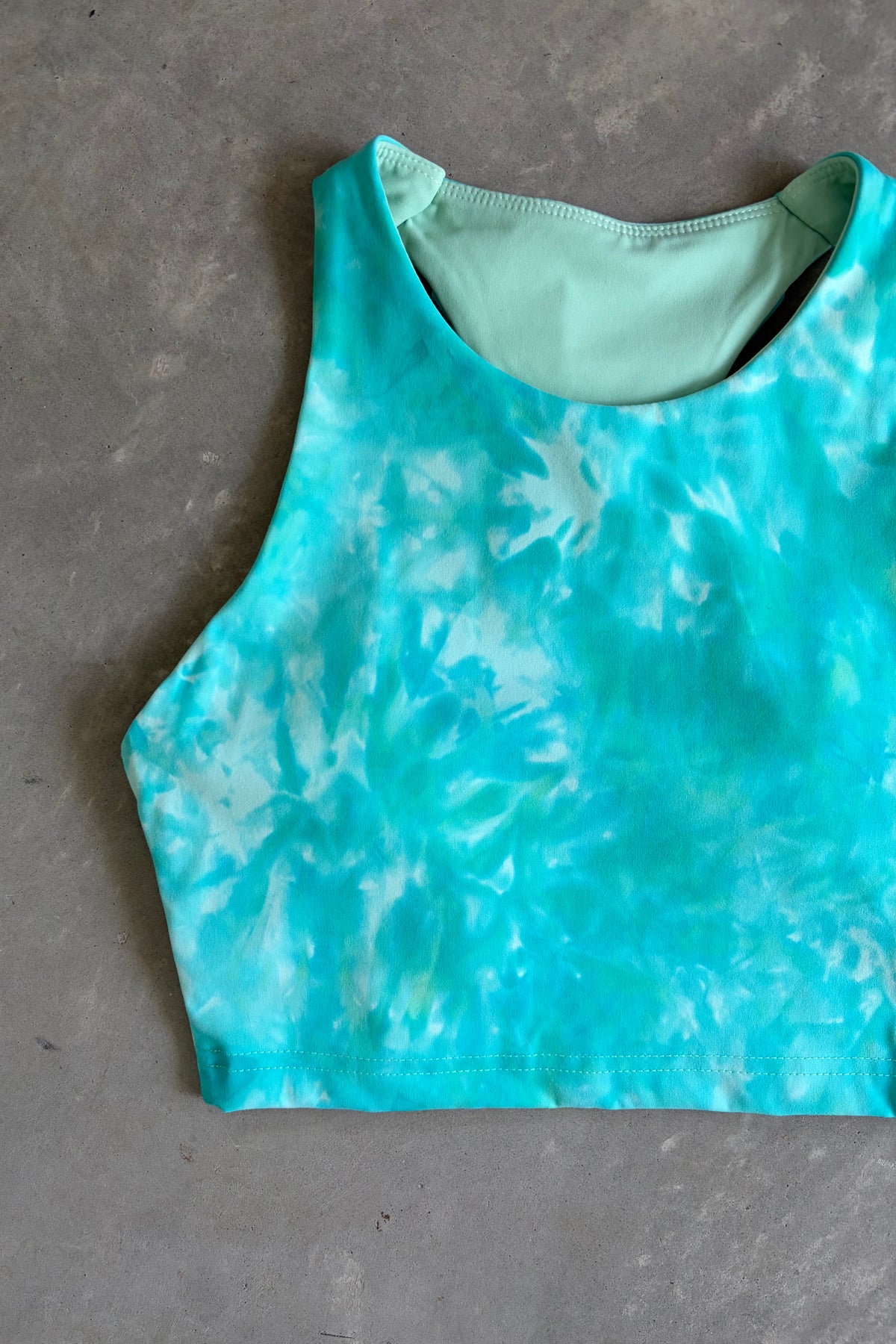 Kella Pocket Crop Top (spearmint)