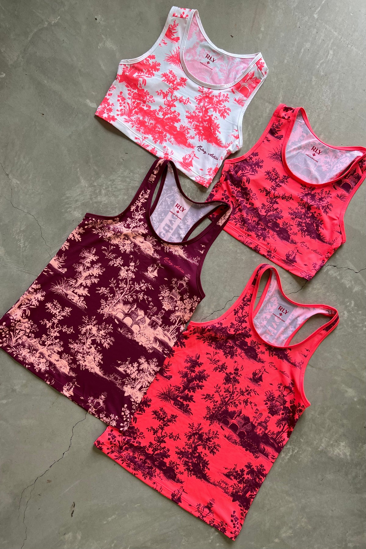 Toile Crop Singlet &amp; Singlet Collection