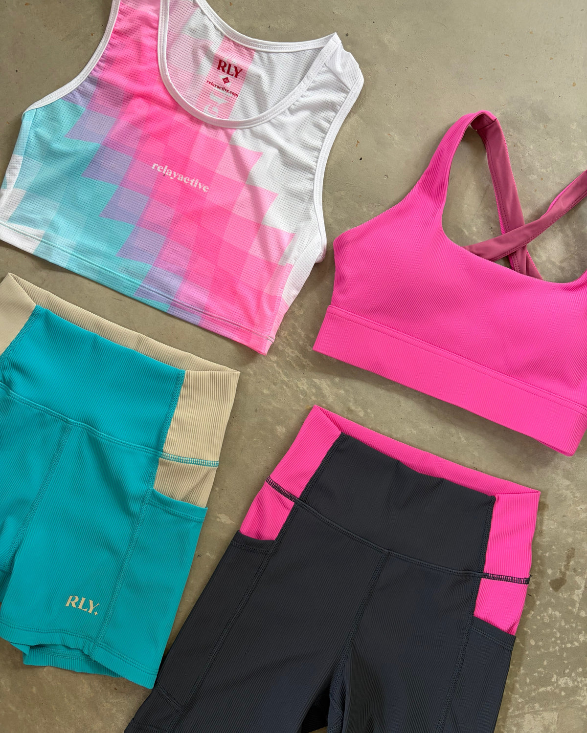 Limited Edition Motion Crop Singlet & Singlet Collection