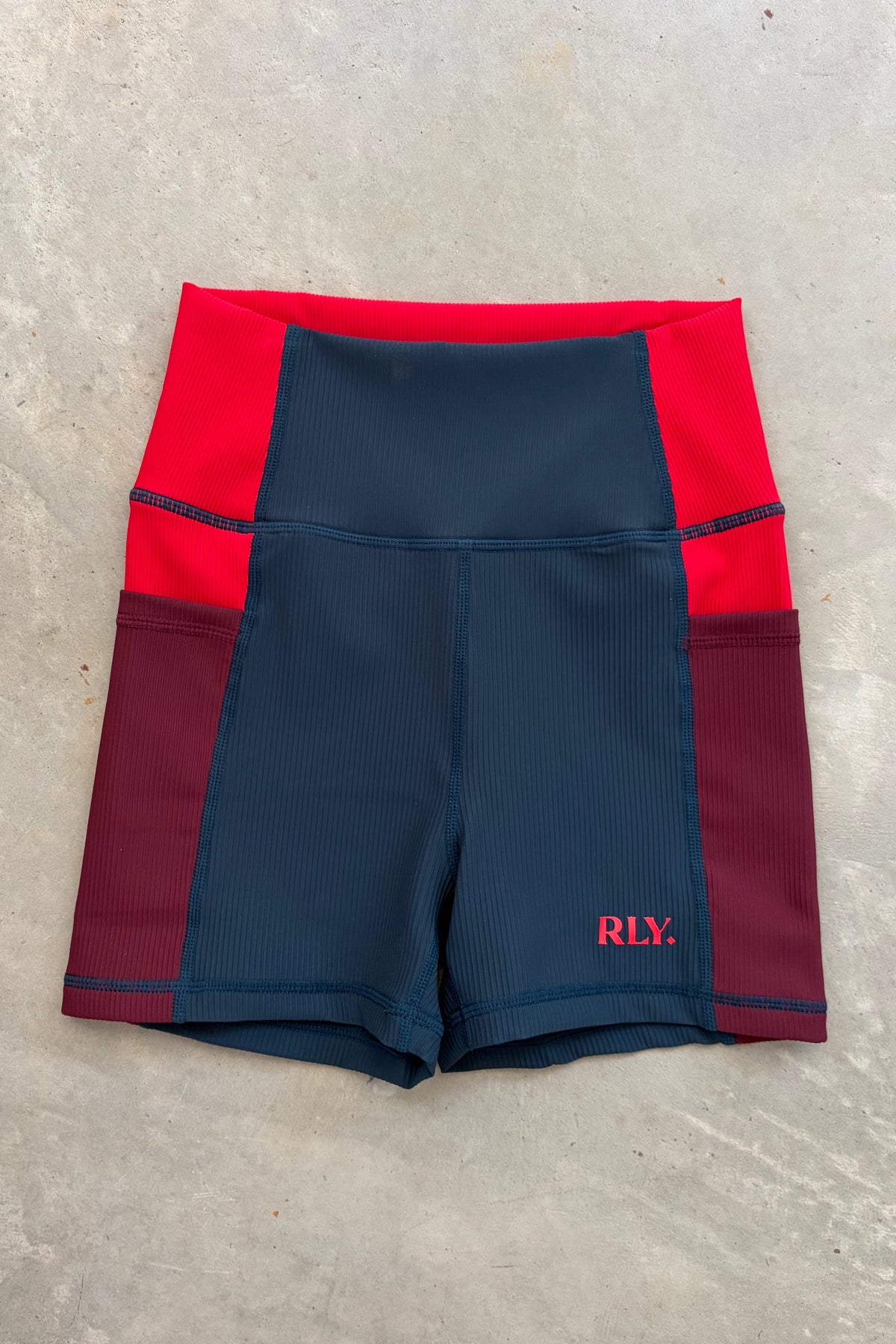Madison Pocket Shorts (harbour blue colorblock)