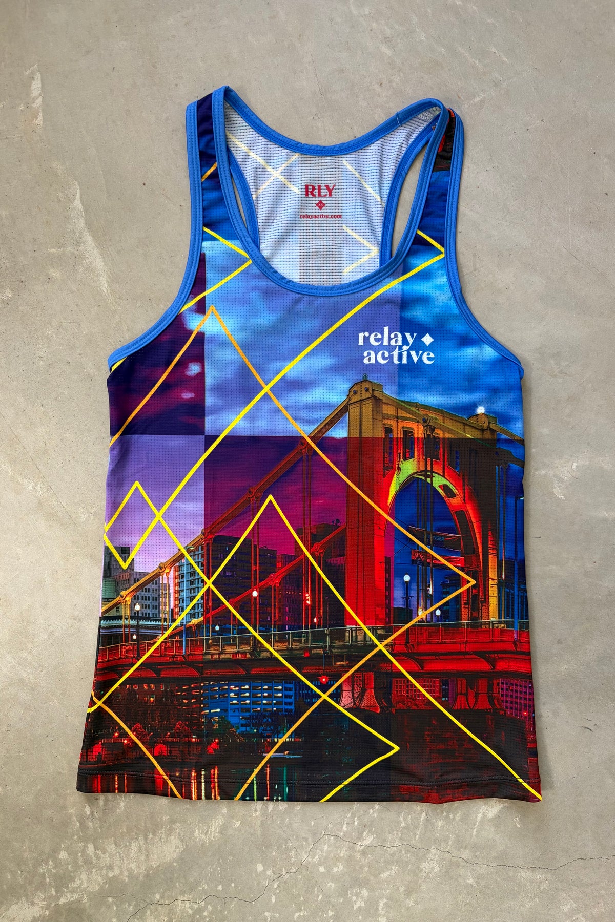 Pittsburgh Special Edition Singlet with gold reflective accents