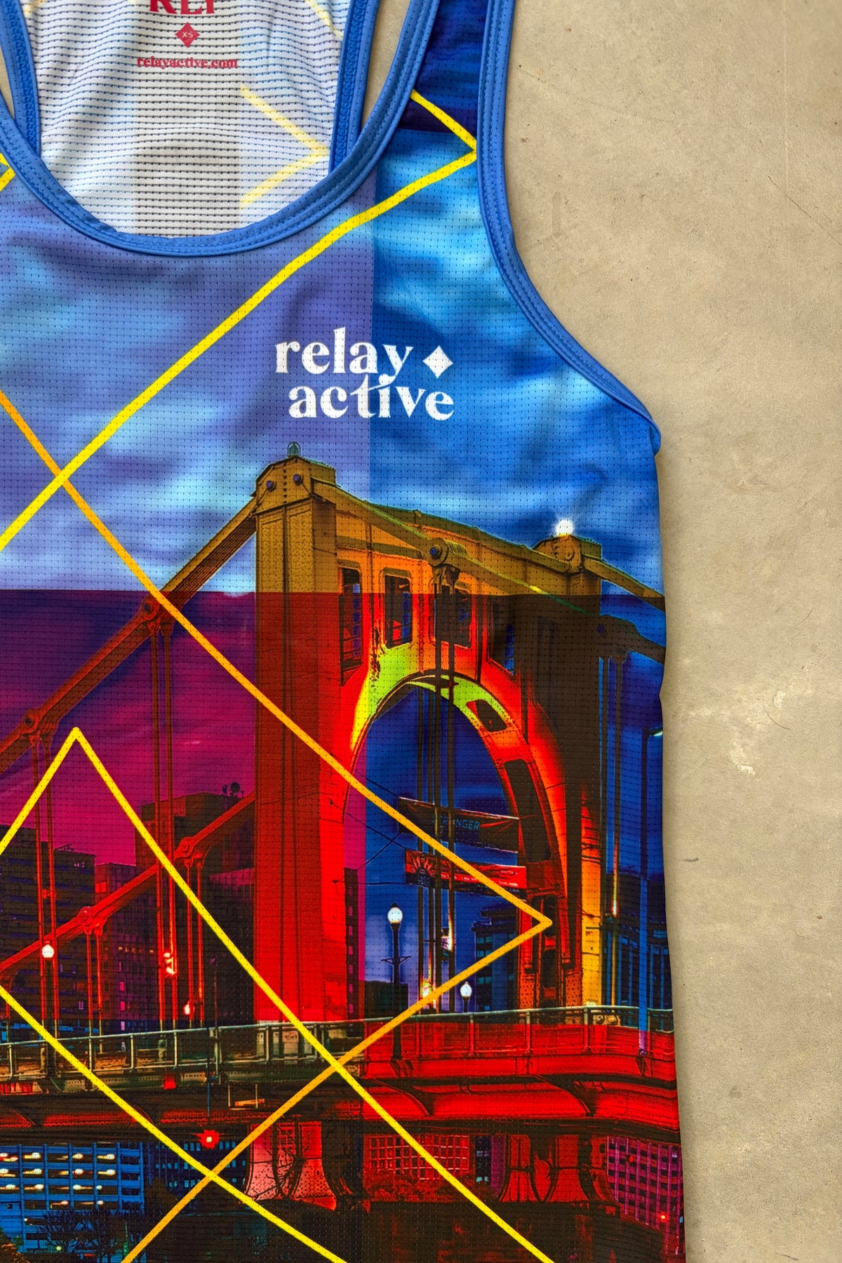 Pittsburgh Special Edition Singlet with gold reflective accents