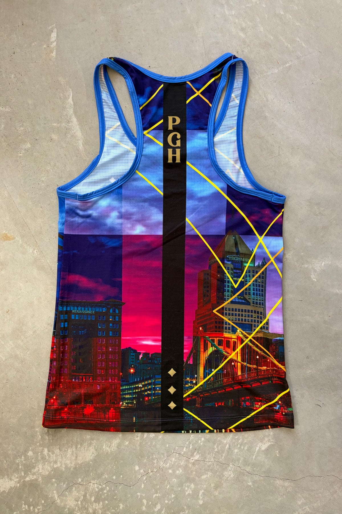 Pittsburgh Special Edition Singlet with gold reflective accents