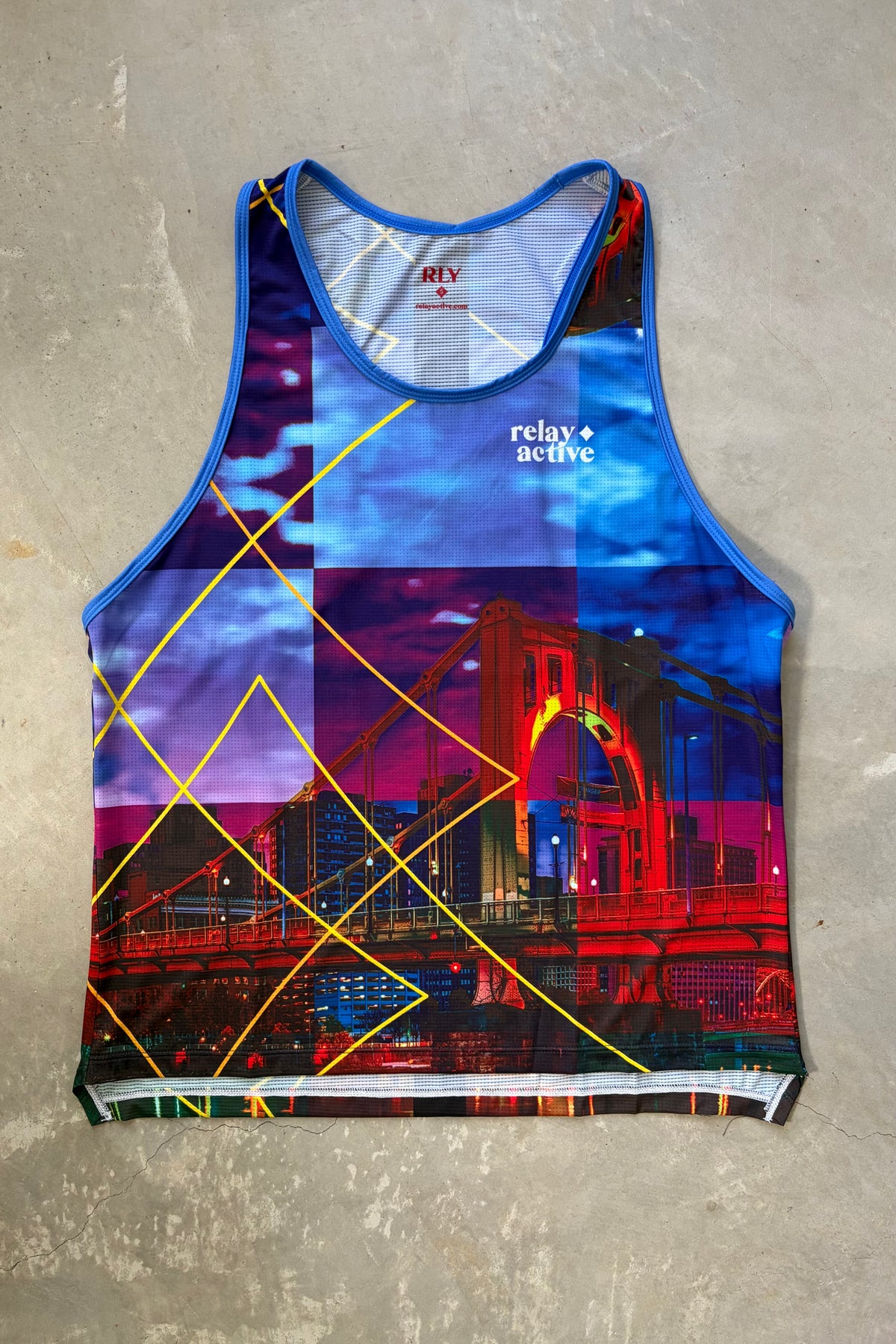 Pittsburgh Special Edition Singlet with gold reflective accents