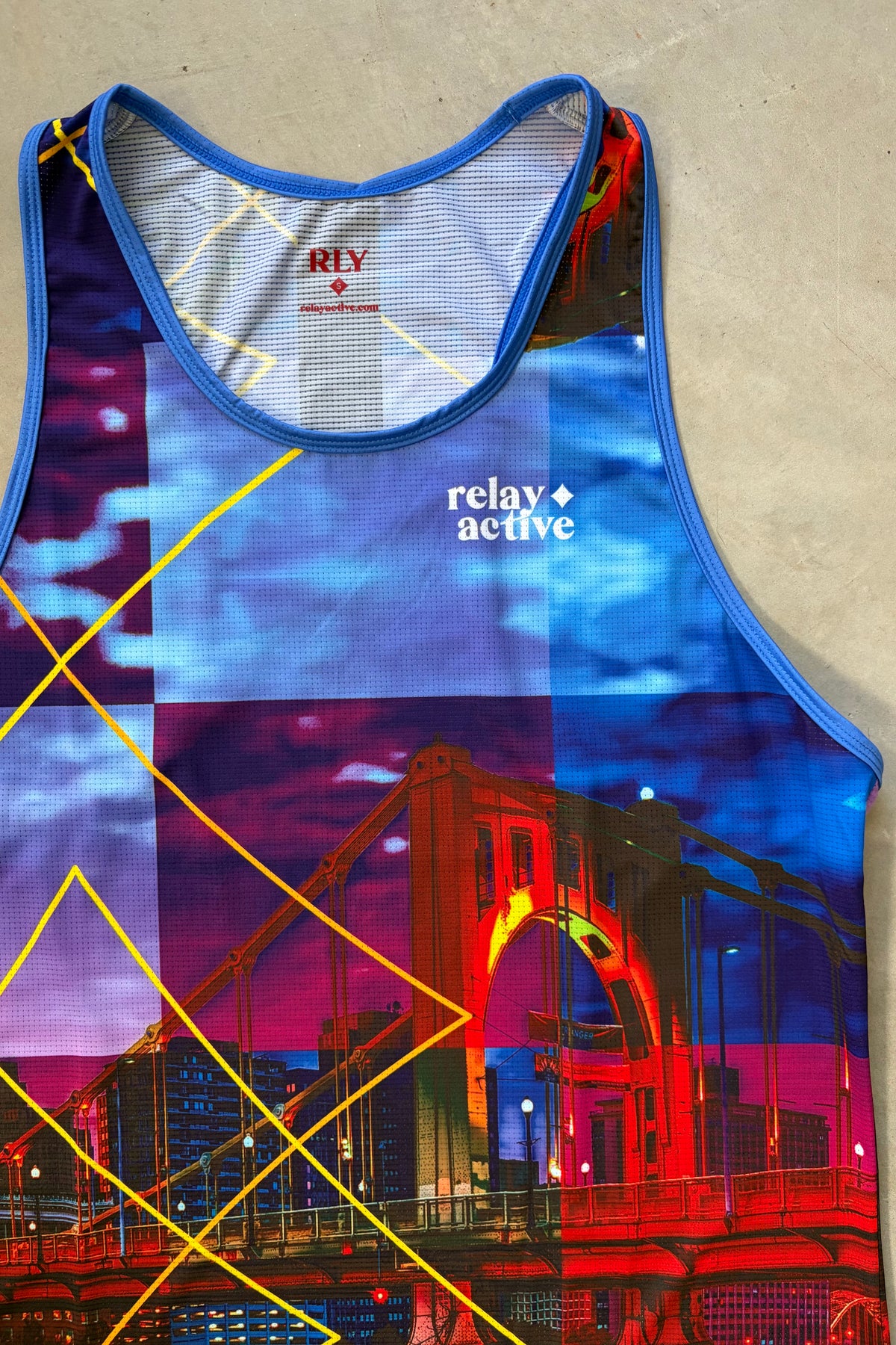 Pittsburgh Special Edition Singlet with gold reflective accents
