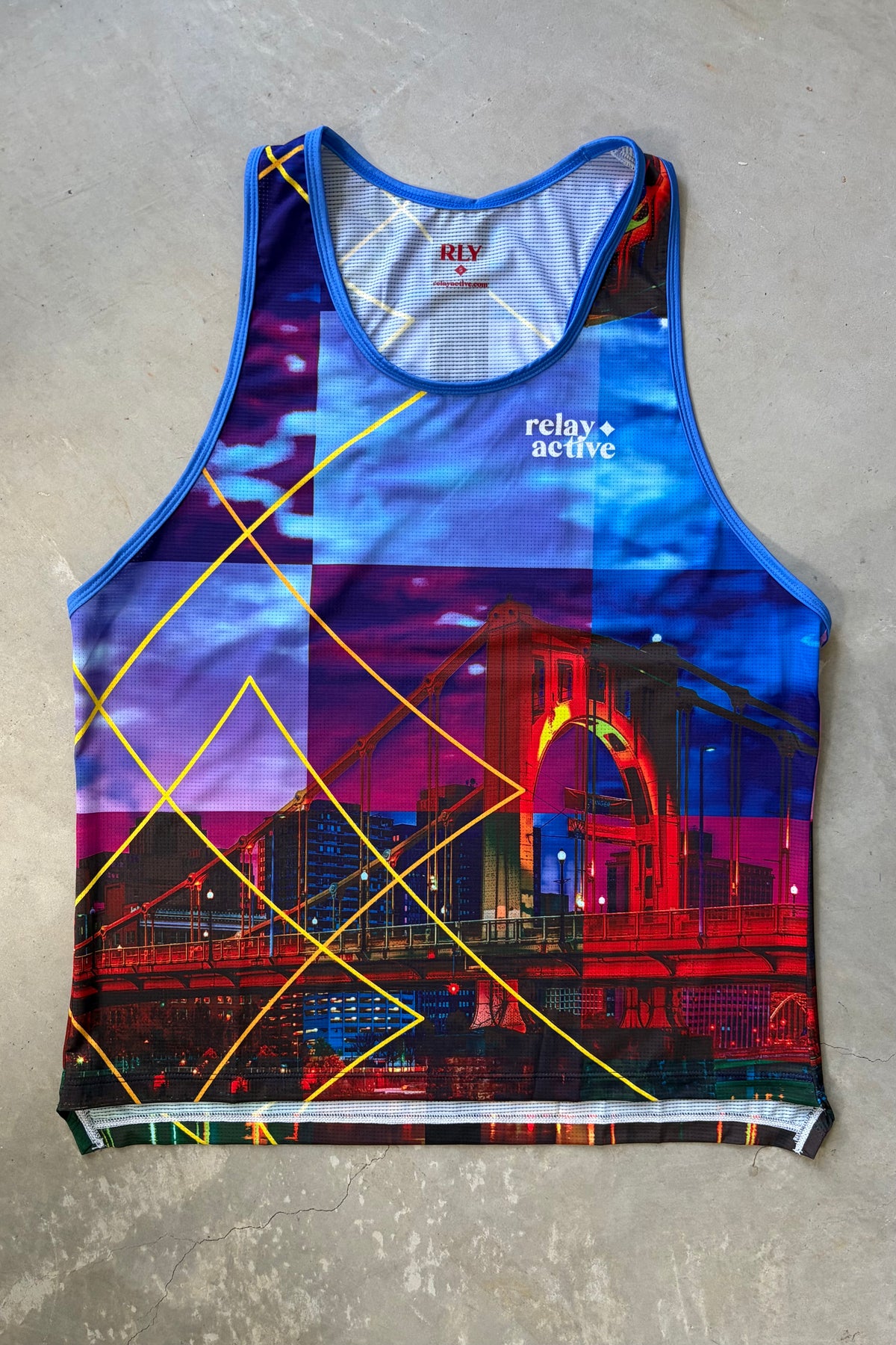 Pittsburgh Special Edition Singlet with gold reflective accents