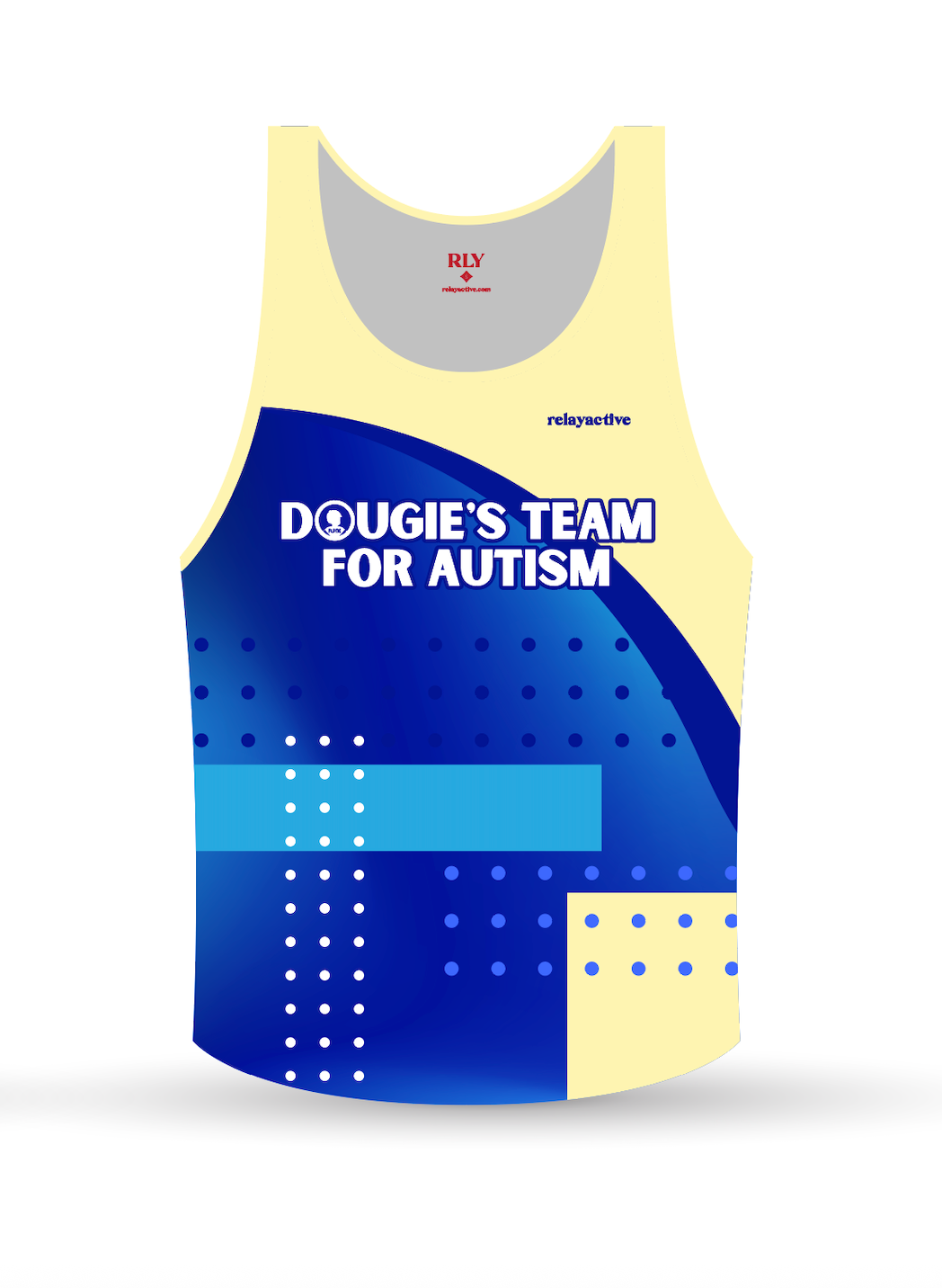 Custom Running Singlets for Doug Flutie Jr. Foundation for Autism