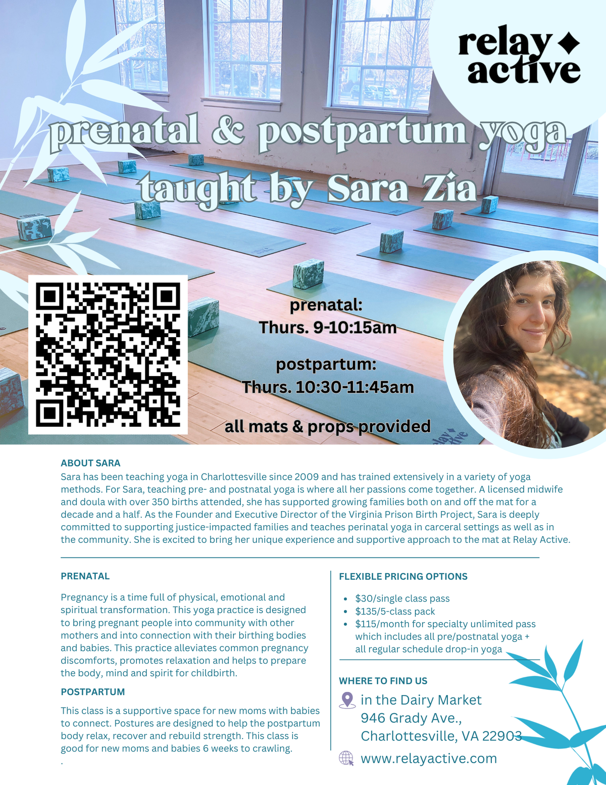 Prenatal &amp; Postpartum Yoga