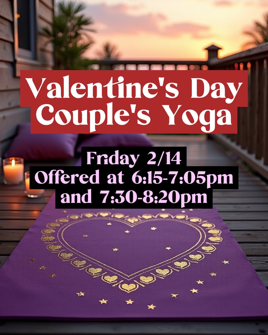 Valentine&#39;s Day Yoga