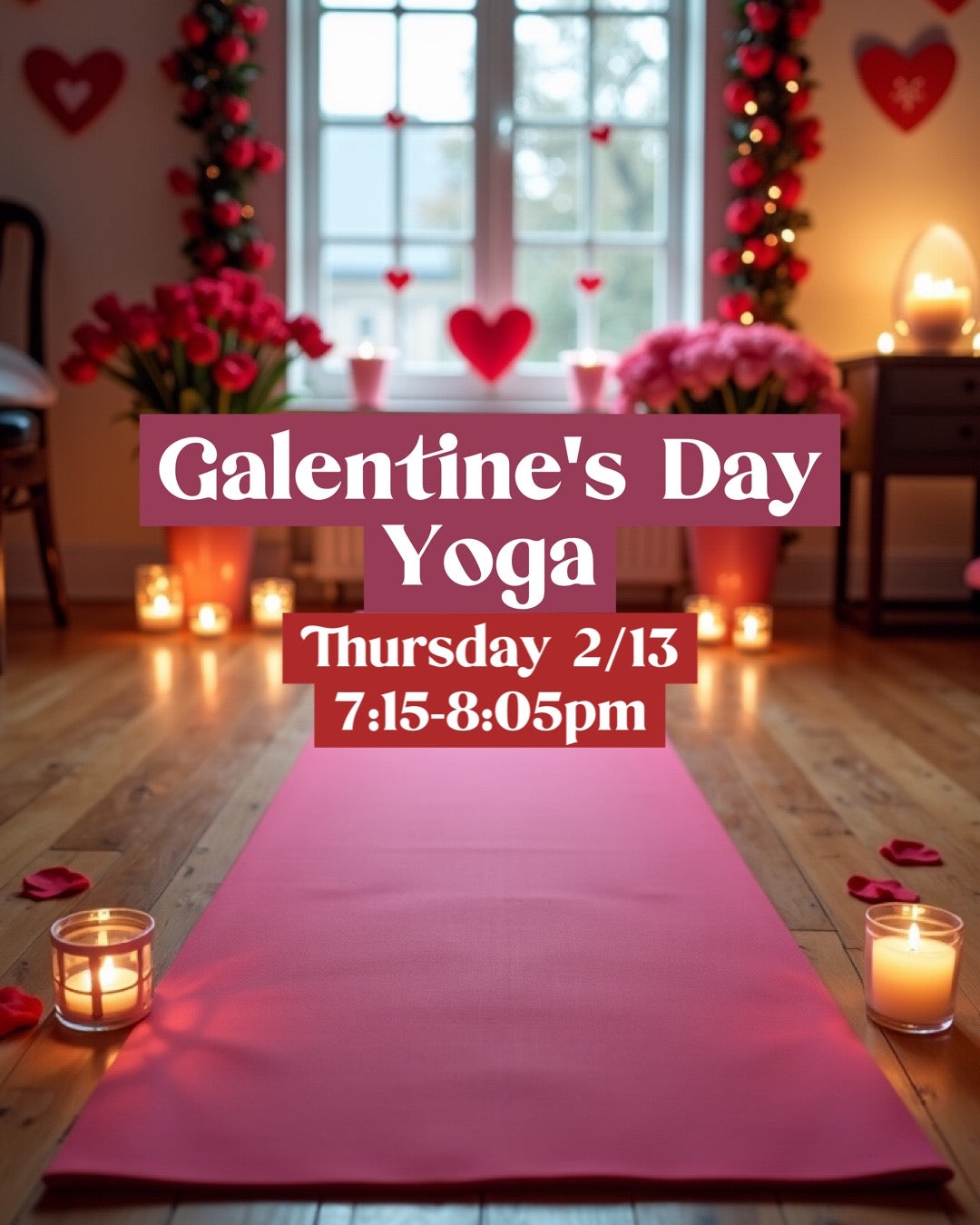 Galentine&#39;s Day Yoga