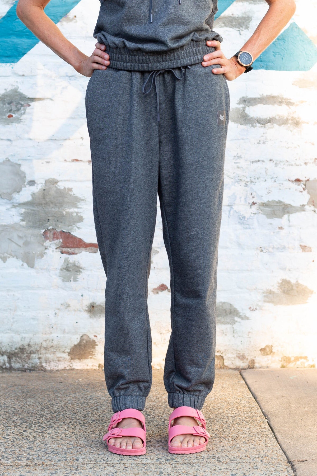 Team Joggers (washed black)