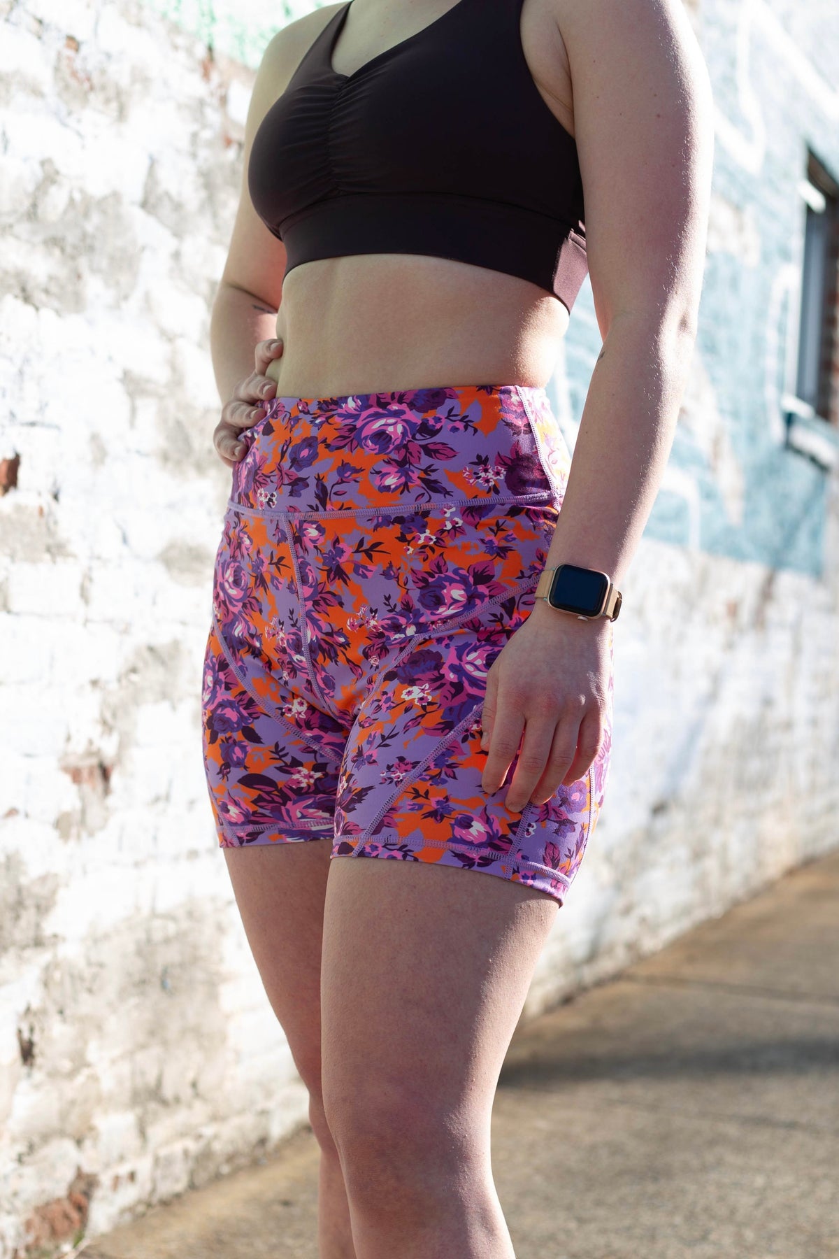 Hayley 5 Inch Short (electric rose)
