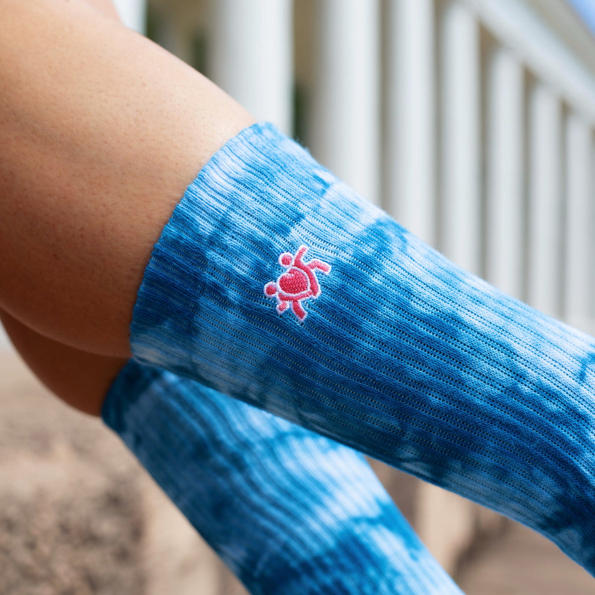 Tie-Dye Socks (Blue)