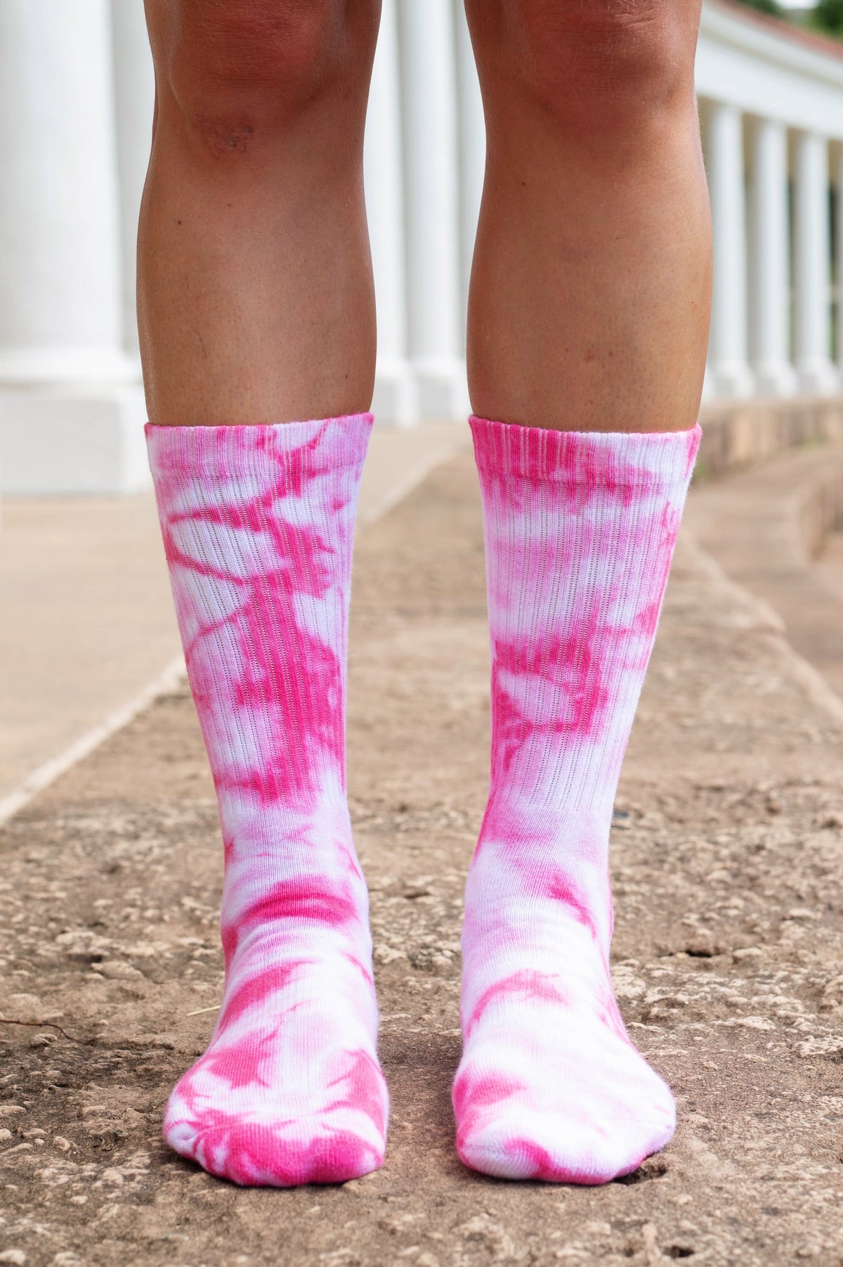 Tie-Dye Socks (Pink)